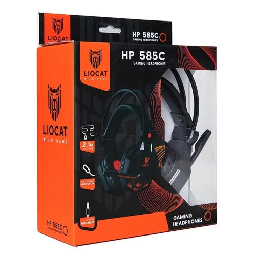 Геймърски Слушалки Liocat 585C, черен