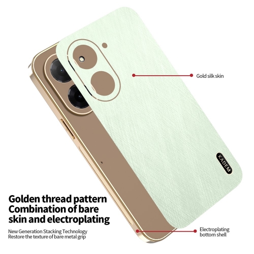 Удароустойчив калъф KADEM Silk за Xiaomi Redmi A5 4G, зелен