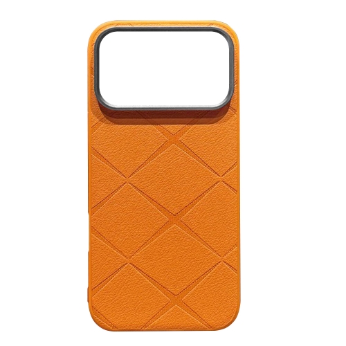 Удароустойчив калъф Star Texture за iPhone 17 Pro, Оранжев