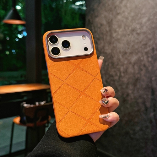 Удароустойчив калъф Star Texture за iPhone 17 Pro, Оранжев
