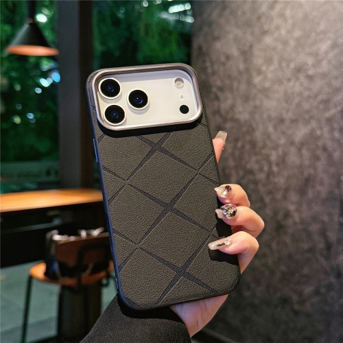 Удароустойчив калъф Star Texture за iPhone 17 Pro, Черен