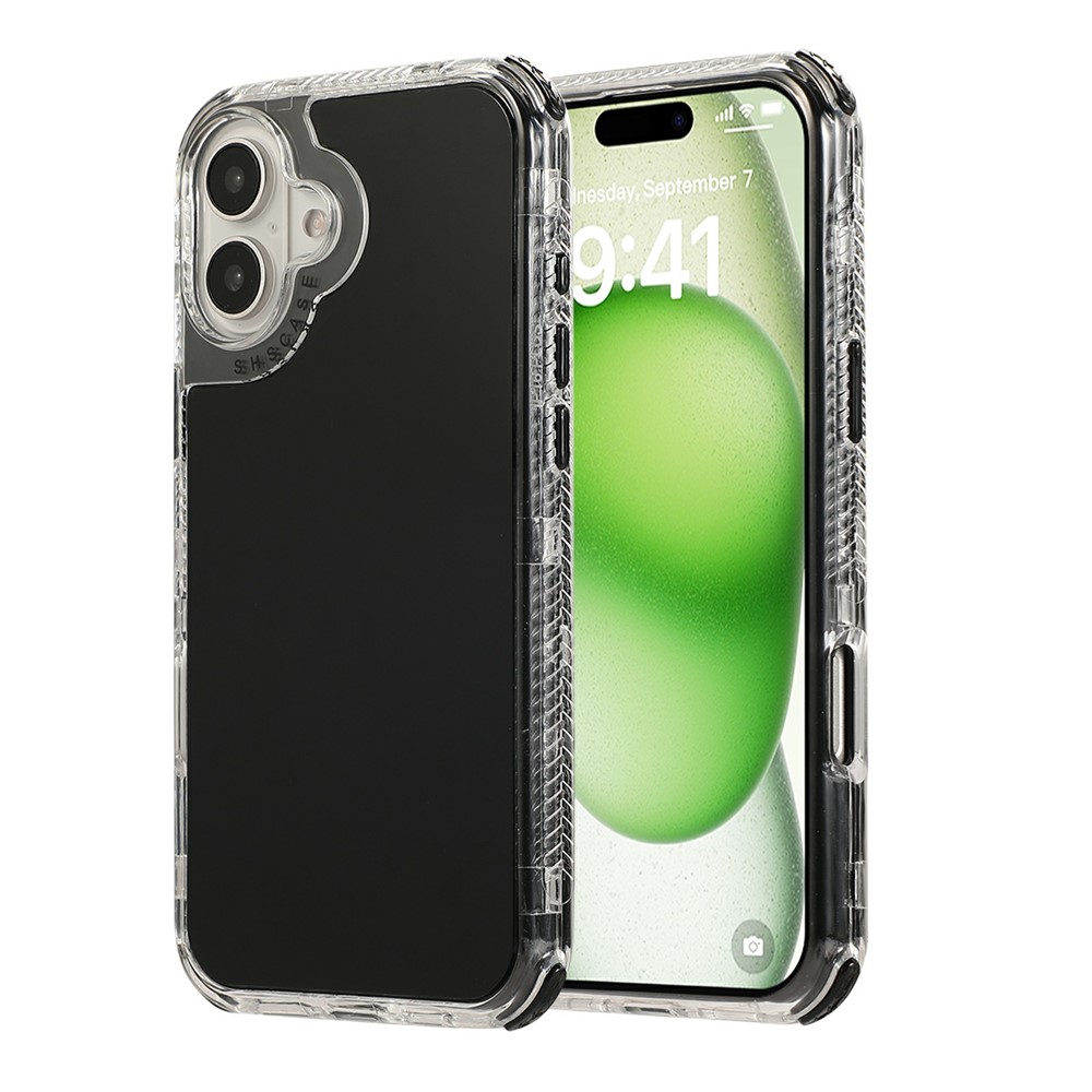 Калъф 3-in-1 Drop-Proof за iPhone 17, черен