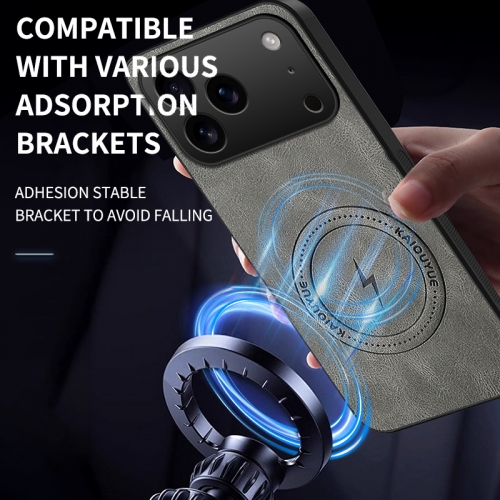 Удароустойчив калъф Magnetic WANLONFENG SD1 за iPhone 17 Pro, черен