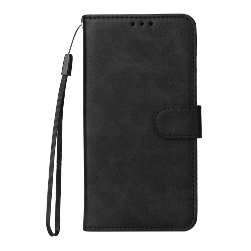 Калъф Тефтер Leather Wallet Stand за Xiaomi Redmi 15C, Черен