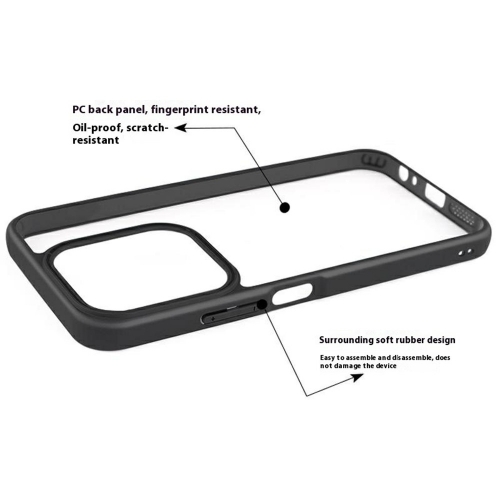 Удароустойчив калъф Shockproof за Xiaomi Redmi 15C, черен