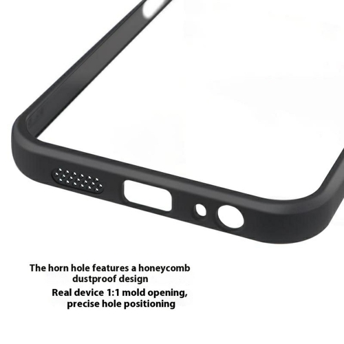 Удароустойчив калъф Shockproof за Xiaomi Redmi 15C, черен