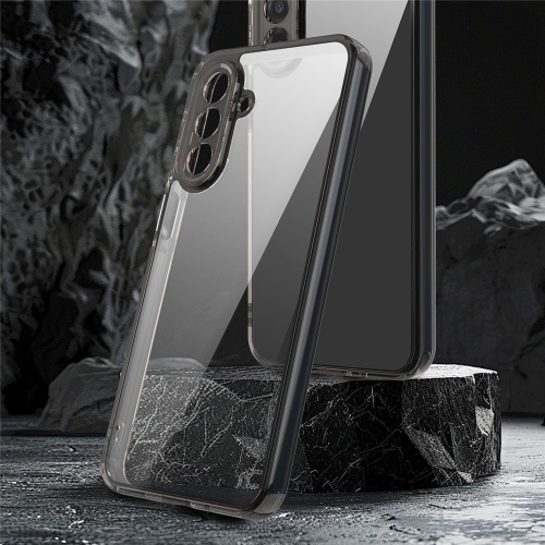 Удароустойчив калъф Acrylic Anti Yellowing за Samsung Galaxy A17 5G / A17 4G, черен