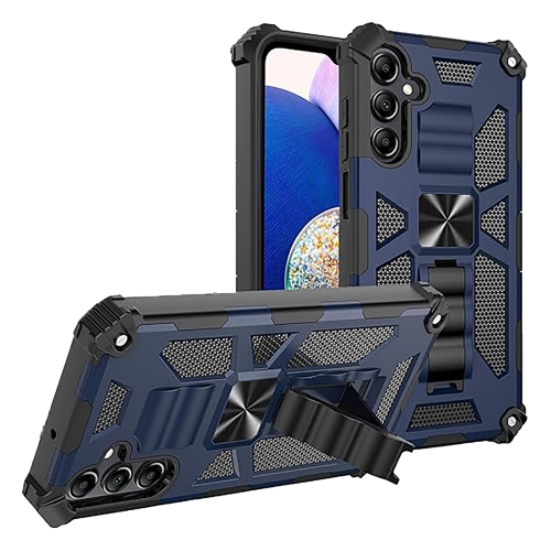 Удароустойчив калъф Kickstand Armor за Samsung Galaxy A17, Син