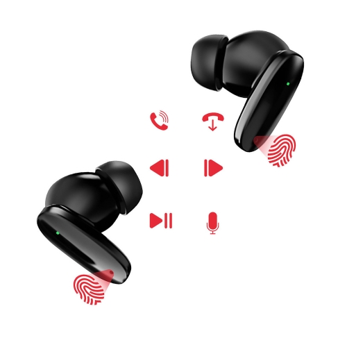 Безжични Слушалки TWS SWISSTEN SONIC, Черен