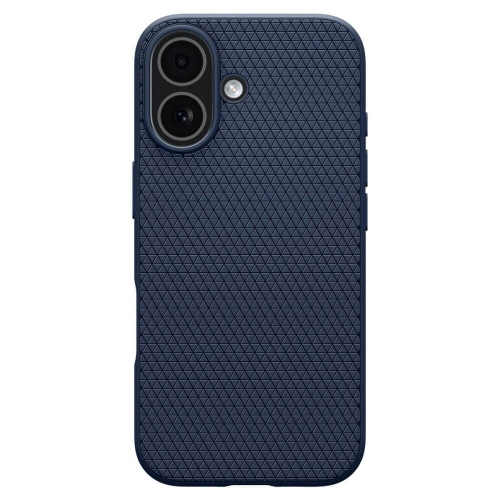 Силиконов калъф Spigen Liquid Air за iPhone 17, тъмно син