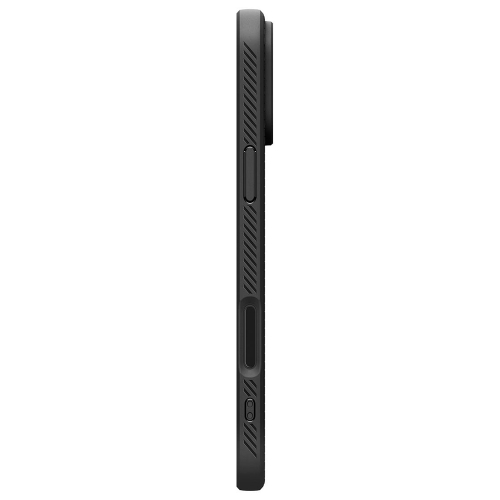 Силиконов калъф Spigen Liquid Air за iPhone 17 Pro Max, черен