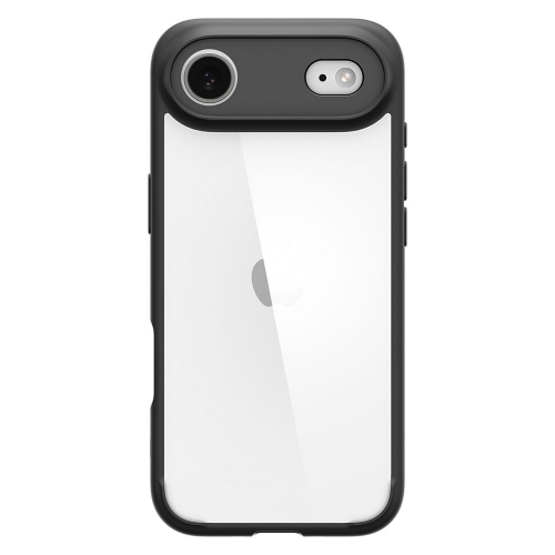 Удароустойчив калъф Spigen Ultra Hybrid за iPhone Air, черен-прозрачен