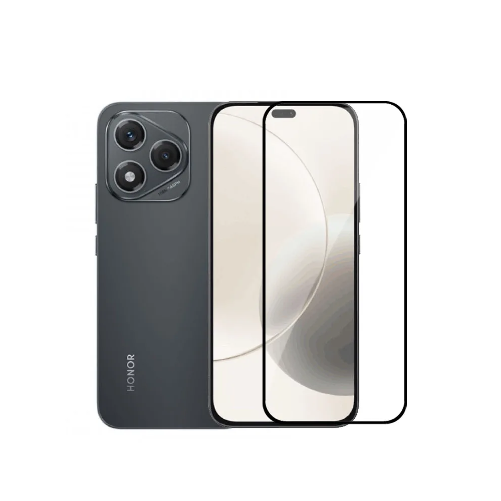Стъклен Протектор 5D Full Glue за Honor 400 Lite, Черен