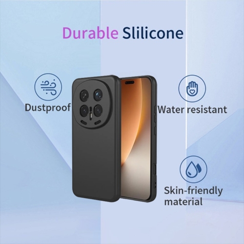 Силиконов калъф Silicone Lite за Honor Magic8 Pro 5G, Черен
