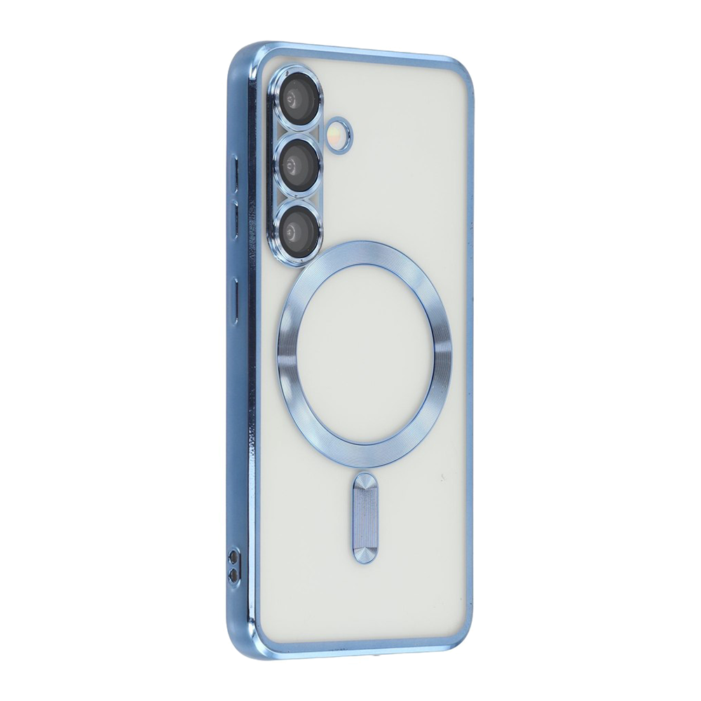 Силиконов калъф Luxury MagSF за Samsung Galaxy S26, Светло син