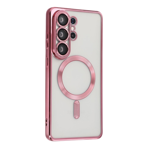 Силиконов калъф Luxury MagSF за Samsung Galaxy S26 Ultra, Розов