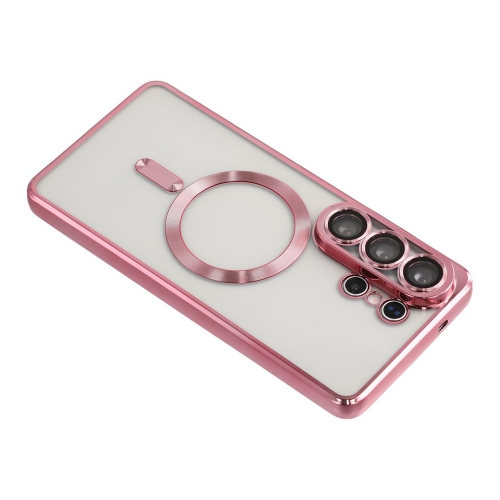 Силиконов калъф Luxury MagSF за Samsung Galaxy S26 Ultra, Розов