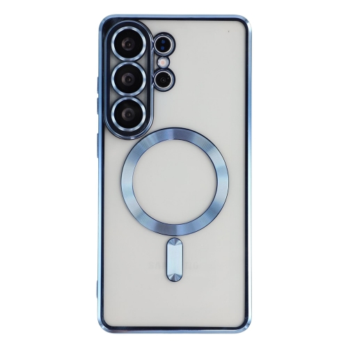 Силиконов калъф Luxury MagSF за Samsung Galaxy S26 Ultra, Светло син