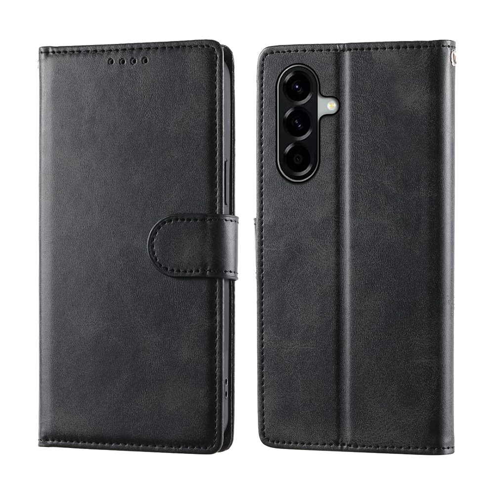 Калъф Тефтер Wallet Stand за Samsung Galaxy A57 5G, Черен