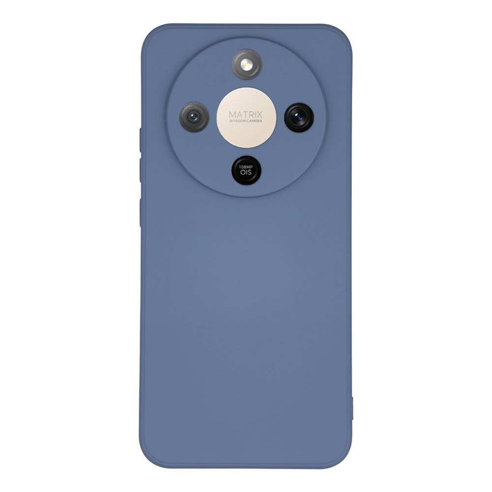 Силиконов калъф Anti-scratch за Honor Magic8 Lite 5G / X9d 5G / X70 5G, Син