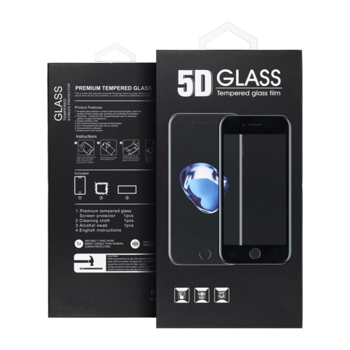 Стъклен протектор 5D Full Glue PRIVACY за iPhone XS Max /11 Pro Max, Черен