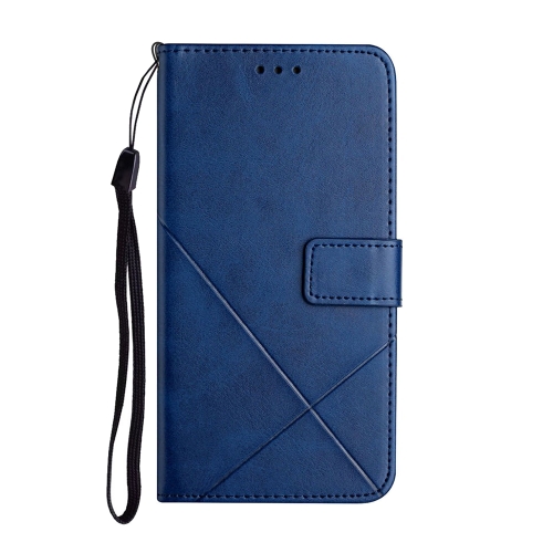 Калъф Тефтер Line Pattern Wallet за Samsung Galaxy A37 5G, Син