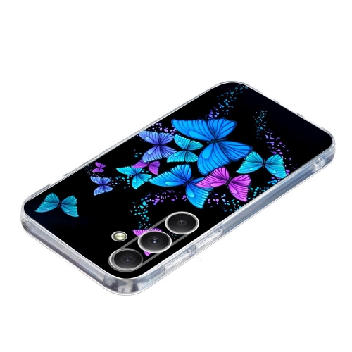 Силиконов калъф TPU Pattern Printing за Samsung Galaxy A17 5G / A17 4G / A26 5G, Цветни Пеперуди