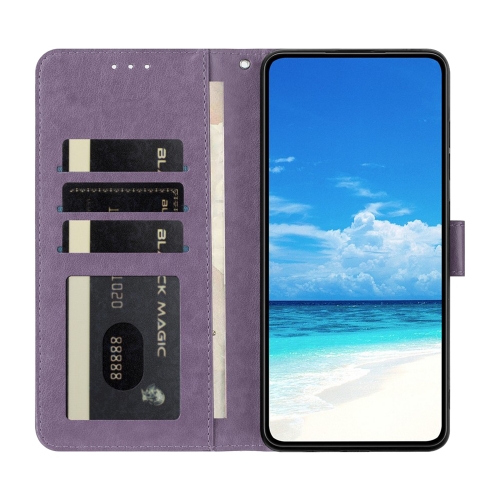 Калъф Тефтер Butterfly за Samsung Galaxy A17 5G / A17 4G / A26 5G, Лилав
