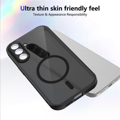 Удароустойчив калъф Matte PC + TPU Anti-Drop за Samsung Galaxy A57, Черен