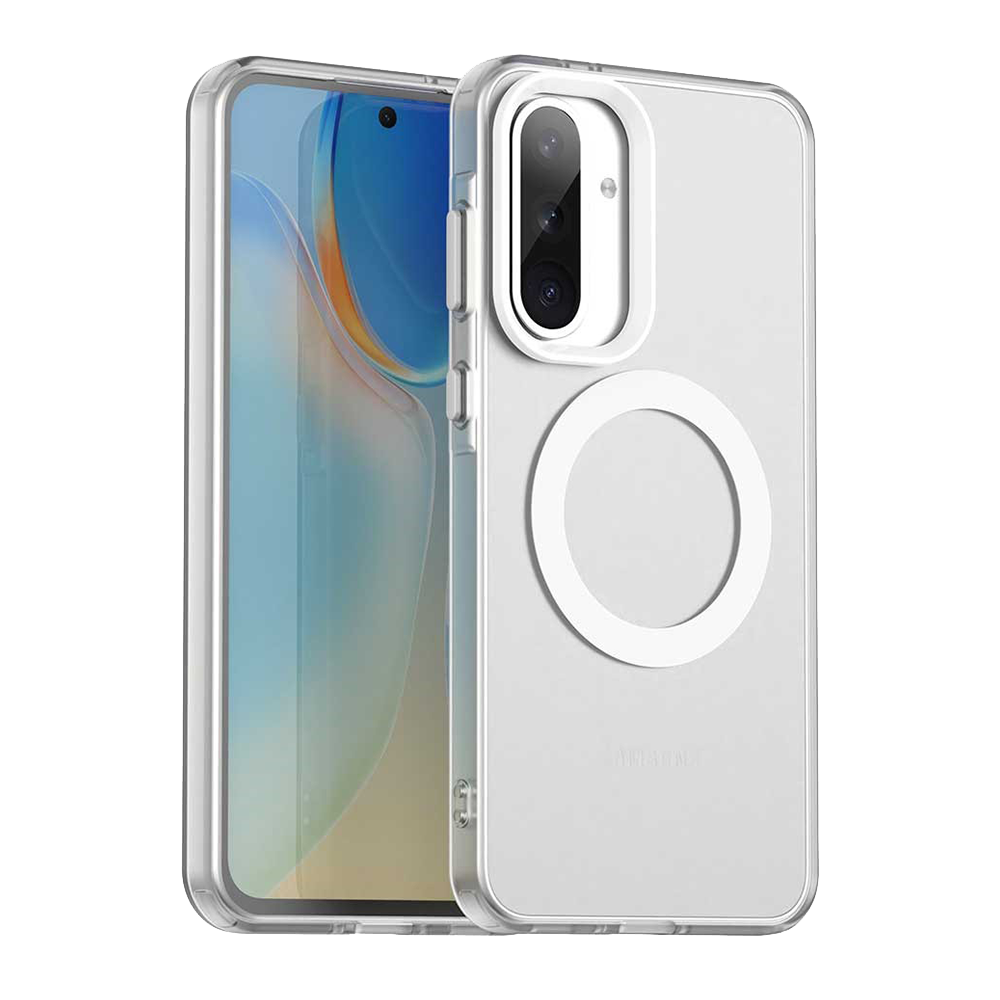 Калъф CandyCase MagSF за Samsung Galaxy A36 5G / A56 5G / A37 5G, бял