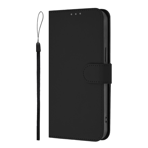 Калъф Тефтер Line Pattern Wallet за Realme GT7 Pro Racing 5G, Черен