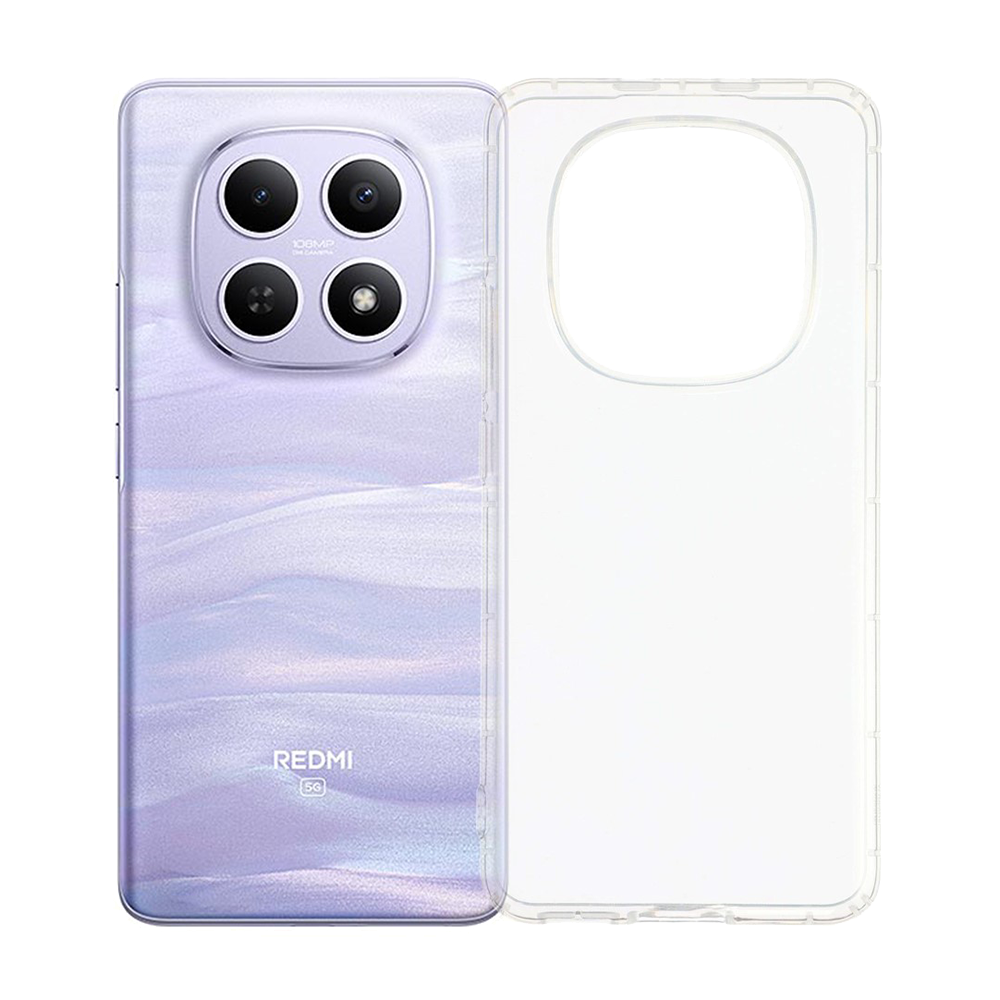 Силиконов Гръб Antishock за Xiaomi Redmi Note 15 5G / 15 4G / Poco M8 5G, Прозрачен