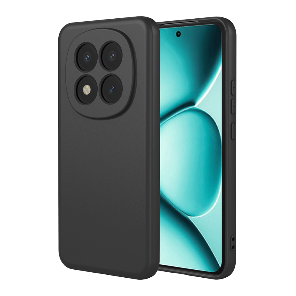 Силиконов калъф Silicone Lite за Xiaomi Redmi Note 15 Pro+ 5G / Poco M8 Pro 5G, Черен