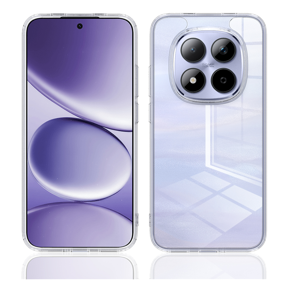 Удароустойчив Гръб TPU+Acrylic - Xiaomi Poco M8 Pro 5G / Redmi Note 15 Pro+ 5G, прозрачен