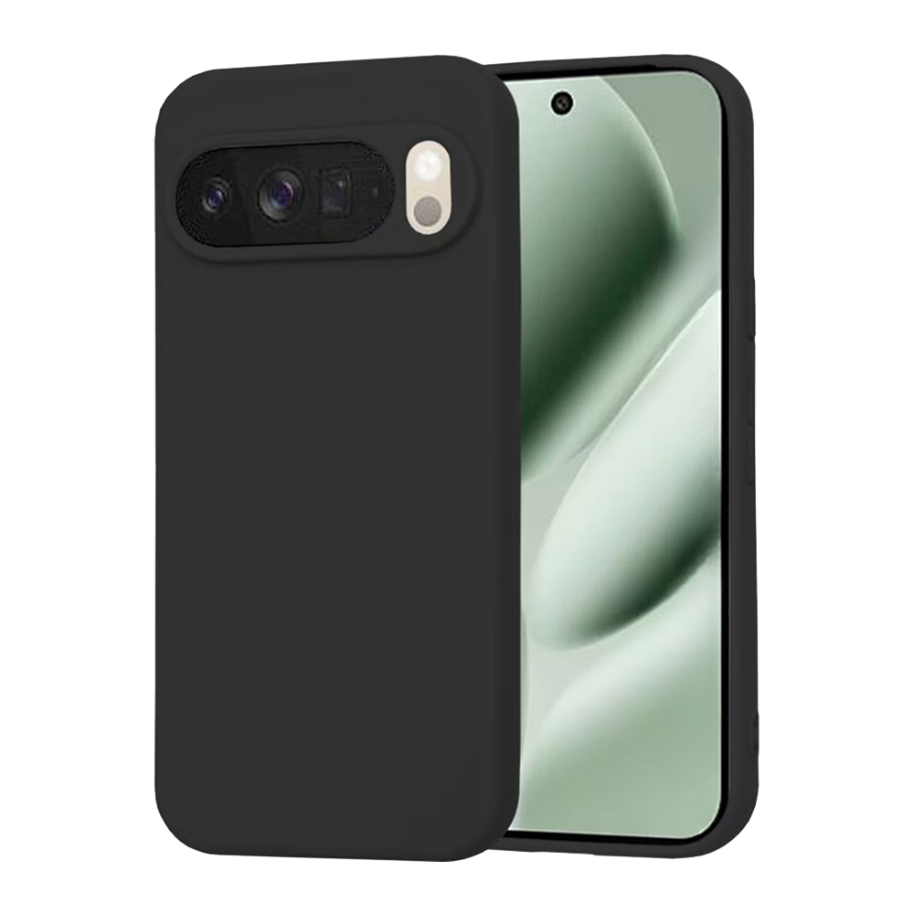 Силиконов Калъф Techsuit SoftFlex за Google Pixel 10/10 Pro, Черен
