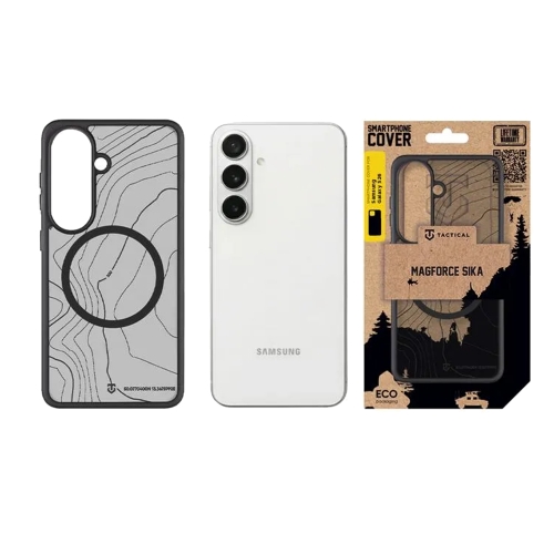 Калъф Tactical MagForce Hyperstealth Sika за Samsung Galaxy S26, Черен-прозрачен