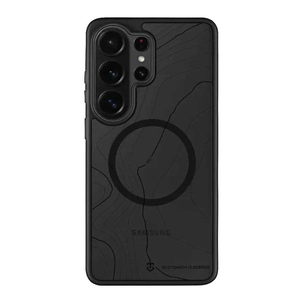Удароустойчив калъф Tactical MagForce Hyperstealth Sika за Samsung Galaxy S26 Ultra, черен-прозрачен