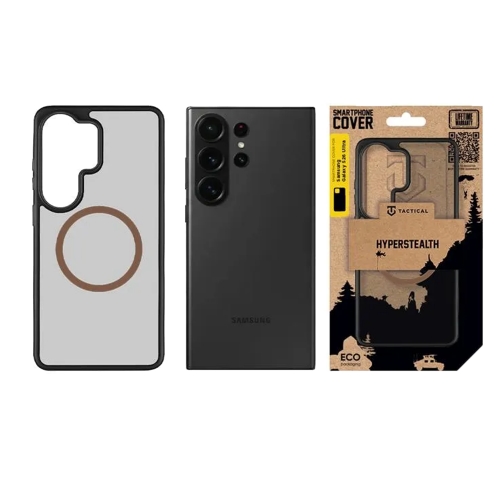 Калъф Tactical MagForce Hyperstealth 2.0 Cover за Samsung Galaxy S26 Ultra, Черен - кафяв