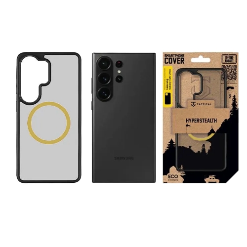 Калъф Tactical MagForce Hyperstealth 2.0 Cover за Samsung Galaxy S26 Ultra - Черен-Жълт