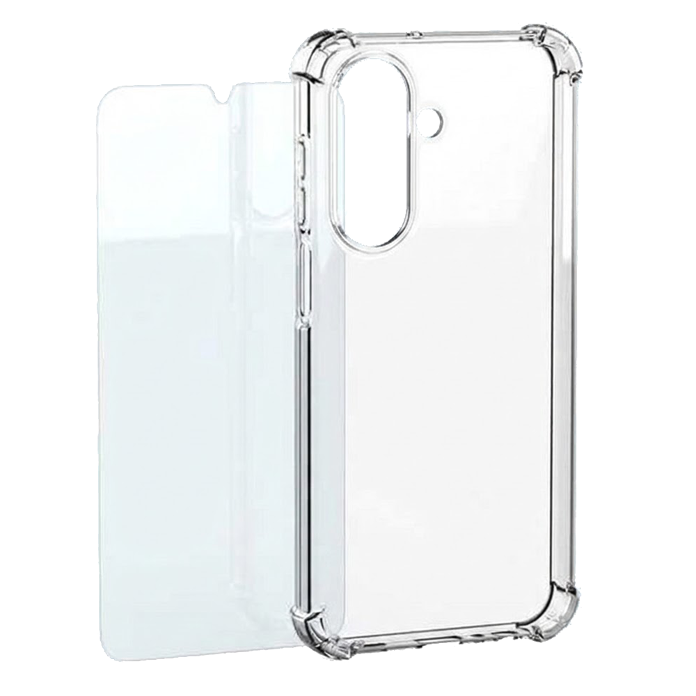 Калъф Mobeen Clear Cover + Tempered Glass за Samsung Galaxy S26, GP-FPS948AE, прозрачен