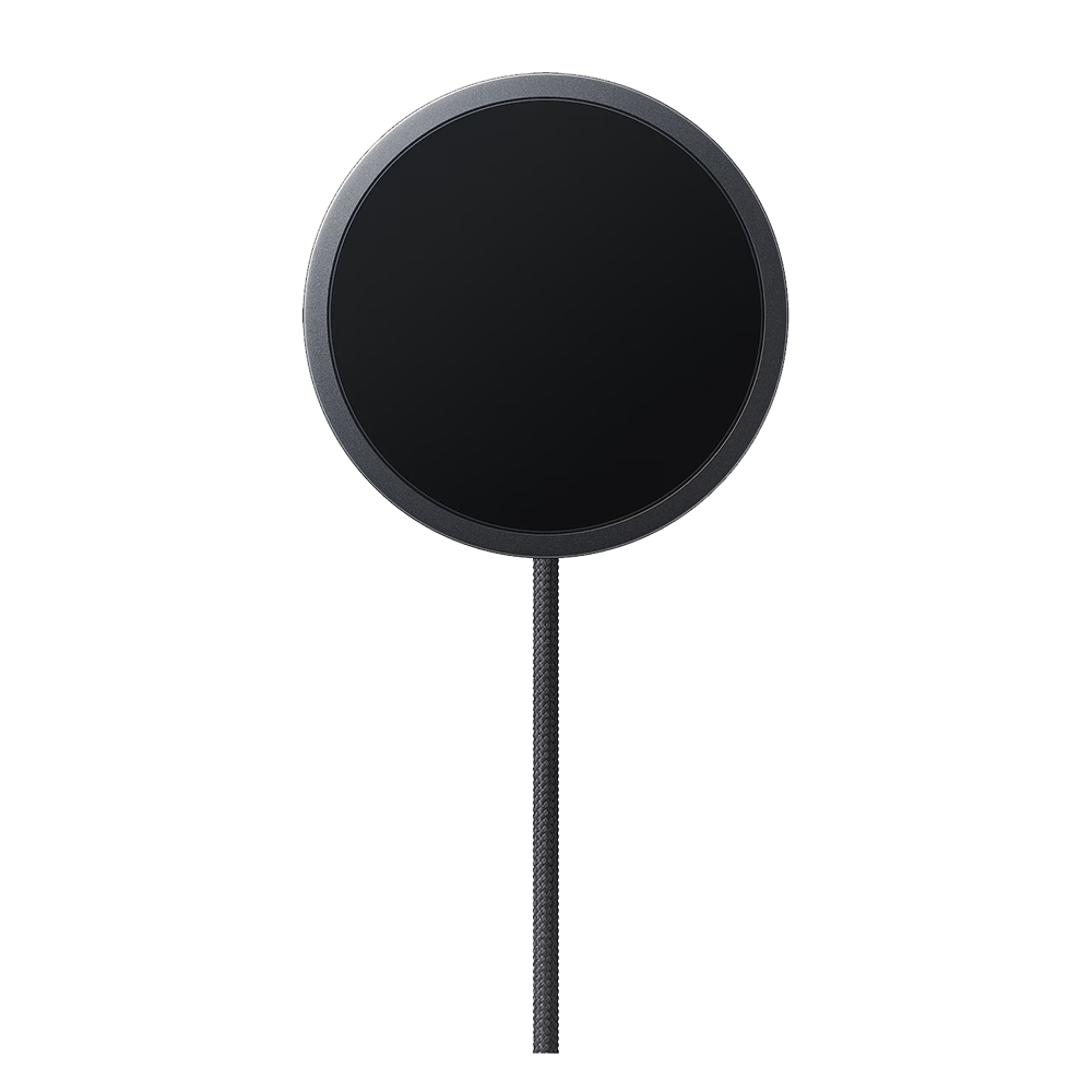 Безжично зарядно Samsung Magnet Wireless Charger, EP-P2900BBE, 25W, тъмно сив