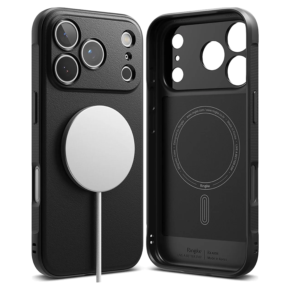 Калъф Ringke Onyx Magnetic MagSF за iPhone 17 Pro, черен