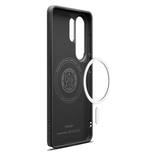 Калъф Spigen Liquid Air Mag MagSafe за Samsung Galaxy S26 Ultra, AC10674, черен