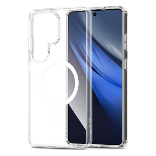 Силиконов калъф Tech-Protect Flexair Hybrid MagSF за Samsung Galaxy S26 Ultra, прозрачен