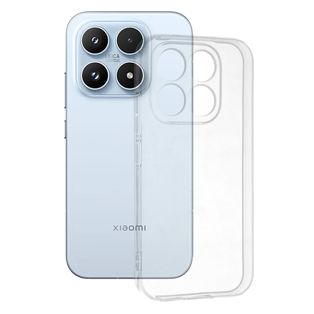 Силиконов Калъф Techsuit Clear Silicone за Xiaomi 17, прозрачен