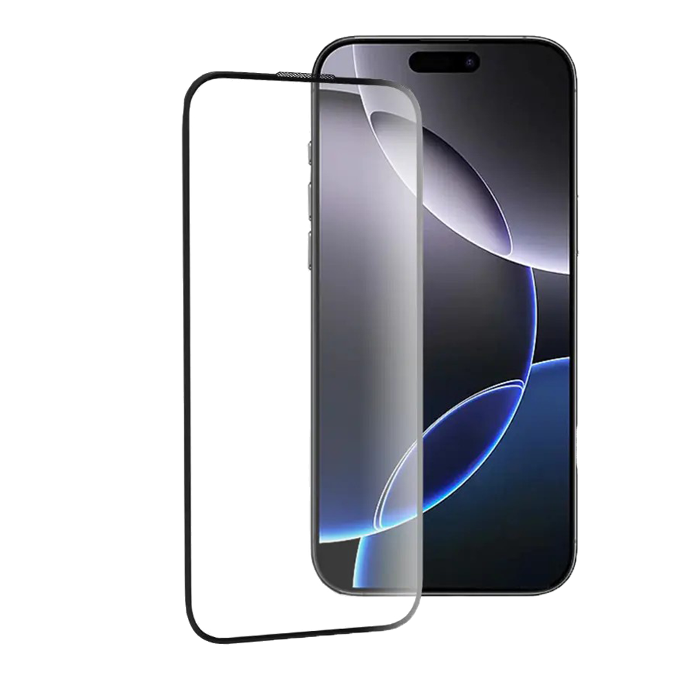 Стъклен Протектор OG Full Glue 5D за iPhone 16 Pro Max, черен