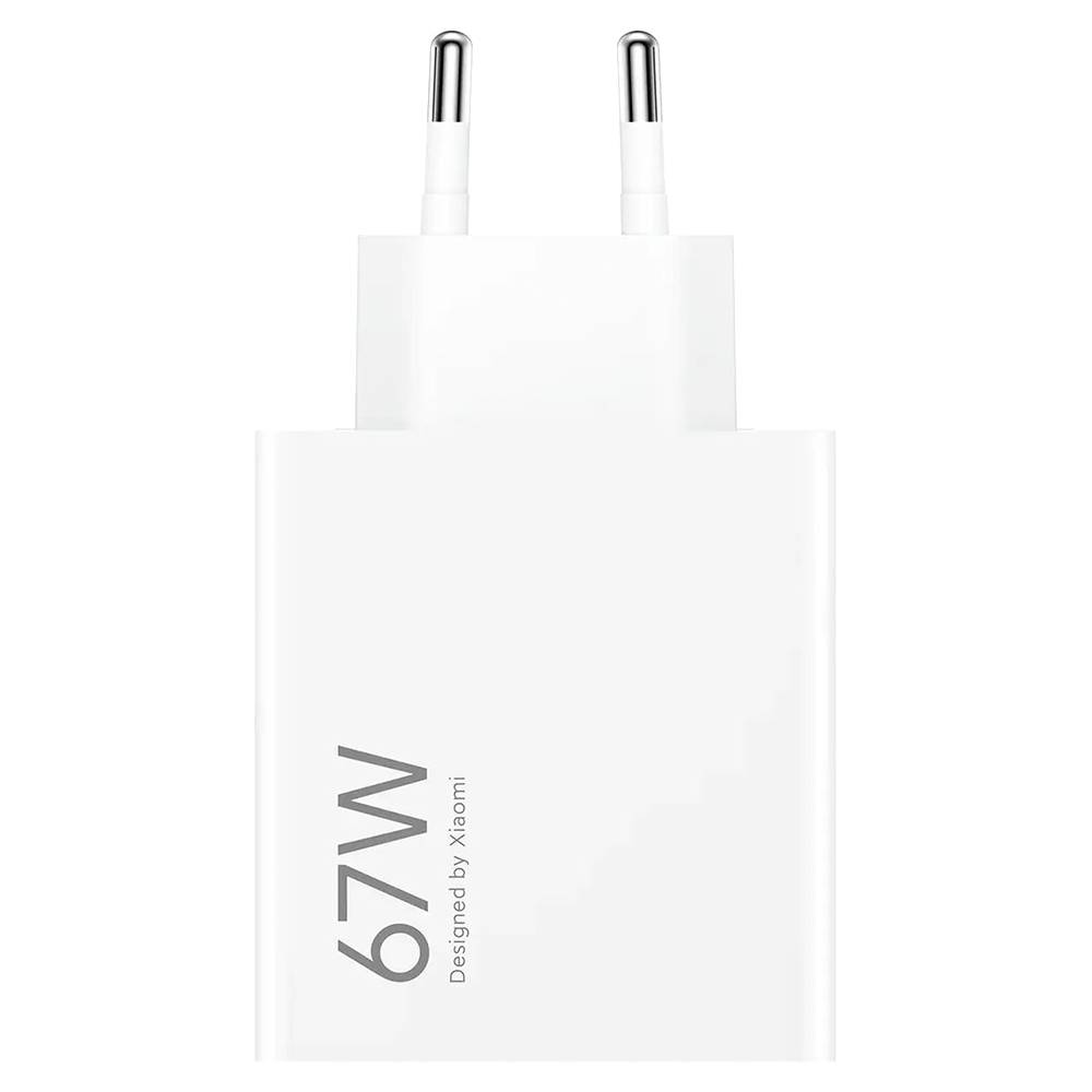 Зарядно Xiaomi HyperCharge, 67W, USB-A, бял