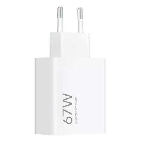 Зарядно Xiaomi HyperCharge, 67W, USB-A, бял