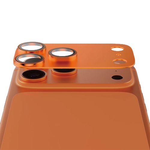 Стъклен протектор за камера PanzerGlass Hoops FENDER CLP за iPhone 17 Pro, оранжев