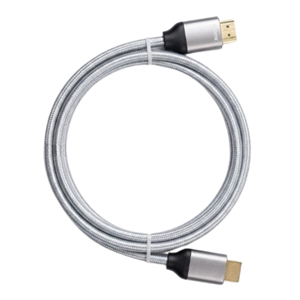 Кабел HDMI към HDMI, v2.1, 8K, 1 m, сребро